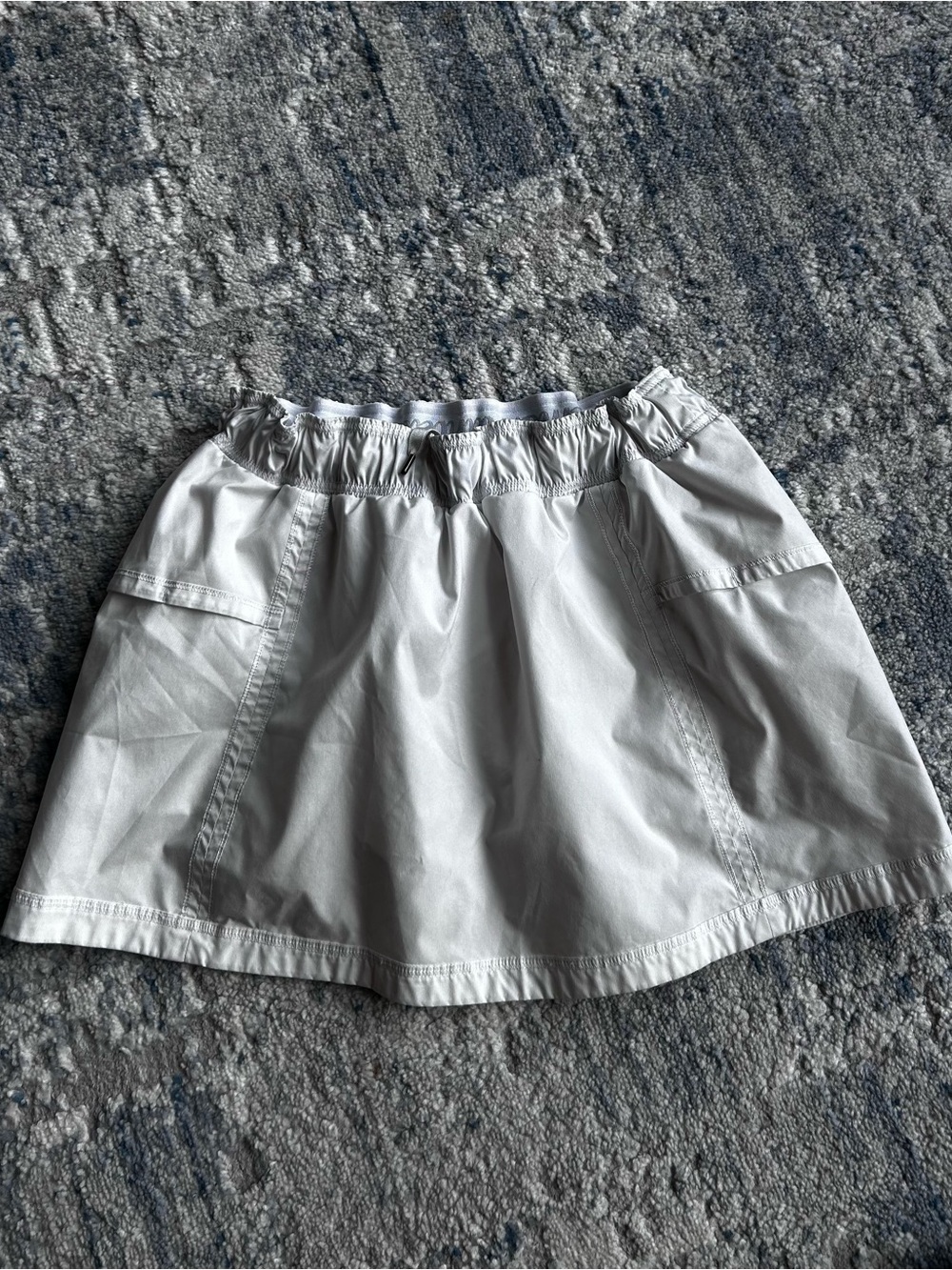 Lululemon White Athletic Skirt Size 10